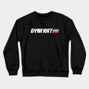 Gym Rat - Nostalgic Joe Soldier Logo Style Crewneck Sweatshirt